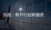 刘昆：新开行创新融资 助力全球合作