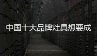 中国十大品牌灶具想要成功 必须努力完善产品细节