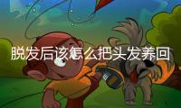 脱发后该怎么把头发养回来？专家支招→