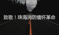 致敬！珠海消防缅怀革命先烈