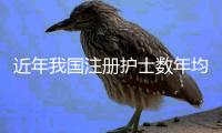 近年我国注册护士数年均增幅8%左右